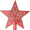 Decoración Estrella de la Punta del Árbol de Navidad y Año Nuevo Estrella de Cinco Puntas Nubes Propicias Estrella de Cinco Puntas Accesorios para la Punta del Árbol Estrella de Cinco Puntas de Plástico