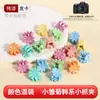 1,0 cm Mini Presilha Colorida Fofa de Mola Pequena para Franja Acessório de Cabelo de Princesa