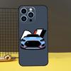 Adequado para Capa de Celular Apple I30N Azul Capa de Celular para Carro Iphone17 12 14 11 15 Pro Max