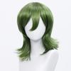 Peluca Universal para Cosplay Cos Estilo de Cabello Cola de Lobo Peluda Cola de Lobo Peluda Cabello Corto Estilo de Cabello Travesti Anime Bidimensional