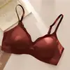 Base Líquida Invisible Sin Costuras para Busto Grande que Hace que Parezca Más Pequeño, Copa sin Espacio, Push-Up, Sujetador Cómodo de Una Pieza Bl2538