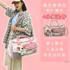 Bolsa de viagem para viagens curtas para mulheres, bolsa grande, bolsa transversal, bolsa fofa para maternidade, bolsa de mão para viagem de negócios, pode ser acoplada a uma mala de rodinhas