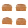 Pão Integral Russo Daliba Sem Sacarose Adicionada Substituição de Refeição Fitness Baixo Teor de Gordura Torrada Fatiada Pão Preto Lanches Nutritivos