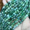 Nueva línea de suministro directo de fábrica de cuentas redondas de ágata de piedra natural, accesorios para pulseras y collares, venta al por mayor