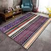 Alfombra vintage marroquí resistente a las manchas, fácil de cuidar, estilo bohemio, manta para mesa de té, manta para mesita de noche de dormitorio de estilo étnico americano