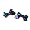 Acrílico Transparente Mabe Furo Reto 33mm Gravata Borboleta DIY Acessórios de Vestuário Pingente Miçanga Material Acessórios Atacado
