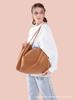 Bolsa de Lona Cor Sólida Feminina Grande Capacidade Estilo Coreano Estilo Preguiçoso Bolsa de Ombro Transfronteiriça Explosão Bolsa de Água Lavada em estoque Atacado