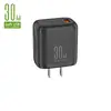 Cargador USB Individual de Dedo Gordo Carga Rápida QC3.0 Cargador de Teléfono Móvil Adaptador de Corriente 5V3A Estándares Europeo, Americano y Británico