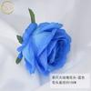 Flor Artificial Cabeza de Rosa Grande Hecha a Mano Horquilla DIY Guirnalda Accesorios para el Cabello Ramillete de Boda Accesorios de Fotografía Flor Falsa al Por Mayor