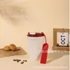 Caneca de Café Clássica Medição Inteligente de Temperatura Caneca Portátil Alto Valor de Cor Aço Inoxidável 316 Cordão Atividade Portátil Presente