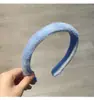 Diadema de Pelo Imitación Visón, de Borde Ancho Celebridad de Internet Otoño e Invierno Lavado de Cara Diadema de Terciopelo de Visón, Diadema para Lavado de Cara de Mujer Venta al por Mayor