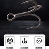 Sanzhou Black King Kong Triple Strengthened Fish Hook Novo Anti-ferrugem Anti-corrosão Teflon Camada de Titânio 6066 Três Ganchos Atacado