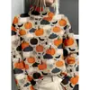 Novedades en la plataforma transfronteriza: Suéteres de cuello alto recomendados para mujer, estampado digital, serie personalizable
