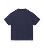 2025 Camiseta de Algodón Puro Lavado Vintage Cuello Redondo Teñido Deslumbrante Blanco Viejo Camiseta Hombro Corto Manga Corta para Mujer Lavado al Agua