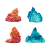 Micro-Paisagismo Rochas Artificiais Criativas e Pedras Decorativas, Acessórios DIY para Paisagismo de Jardim, Mini Enfeites para Eco-Garrafa
