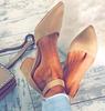 Verano 2018 Comercio Exterior Moda Sandalias de tacón grueso para mujer Nuevas talla grande 40-43