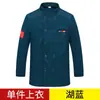 Uniforme de Chef de Hotel Restaurante Manga Larga Hombre Otoño Invierno Catering Comedor Cocina Trasera Ropa de Trabajo Uniforme de Chef Venta al por Mayor