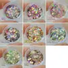 Preço de Liquidação Conjunto de Acessórios para Nail Art: Pérolas, Strass, Tachas de Liga, Resina, Lantejoulas de Concha, Pó de Espelho, Pó de Glitter, Zircônia