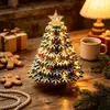 Puntada de cruz Hecho a mano DIY Pintura de Diamantes Perla Árbol de Navidad Creativo para Apilar Paquete de Materiales Adorno de Decoración Navideña