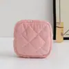 Armazenamento de algodão sanitário feminino de grande capacidade Bolsa Guardanapo higiênico mensal para meninas Bolsa de viagem portátil Bolsa de moedas Bolsa vermelha