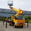 Fábrica 27m Qingling Veículo com Braço Curvo Oficina de Manutenção de Iluminação Pública Plataforma de Trabalho em Altura Plataforma Elevatória Elétrica com Braço Curvo