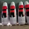 Equipamento Auxiliar Inflável para Treinamento de Futebol ao Ar Livre, Parede para Cobrança de Falta, Manequim de Posicionamento em Forma Humana Metabo