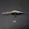Señuelo Minnow de Lengua Larga para Pesca en Profundidad, Señuelo de Agua Dulce, Señuelo Minnow Falso de Lengua Larga