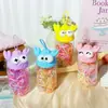 Gomas para el pelo de Cangrejo de Dibujos Animados para Niños, Alta Elasticidad, No Dañan el Cabello, Gomas para el Pelo Desechables para Bebés Niñas, Diseño de Cangrejo con Ojos Grandes
