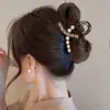Pinzas grandes para el pelo coreanas para mujer, pinzas para el pelo de alta gama para la parte trasera de la cabeza, pinzas de tiburón al por mayor para cabello grueso, accesorios para el pelo