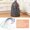 Nuevo paquete de 8 correas elásticas ajustables para cubo de basura, correas elásticas de fijación para bolsas de basura antideslizantes con hebilla multifuncional