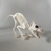 Adereços de Halloween Esqueleto Animal Noivo e Noiva Morcego Voador Artificial Rato Aranha Cobra Decoração de Casa Assombrada Estrada