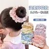 2026 Novo Elástico de Cabelo de Alta Elasticidade com Acabamento em Cetim, Toque de Luxo, Argola de Cabelo Dopamina de Verão para Mulheres, Elástico Fofo para Crianças