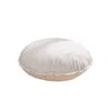 Funda de almohada de terciopelo de color sólido transfronteriza terciopelo coche sofá cama cojín almohada de cintura lindo ins almohada redonda