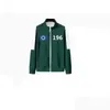 Ropa Deportiva Infantil Otoño Cuello Alto Cremallera Sudadera Verde Oscuro Azul X-O Nuevo Conjunto Digital Más Pieza Individual