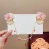 Acessórios de Cabelo Hanfu Infantil para Meninas Pequenas, Corrente de Testa Estilo Super Fada, Pingente de Sobrancelha Estilo Antigo, Enfeites de Cabelo para Traje Tang