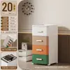 Armário Organizador de Gavetas de Múltiplas Camadas para Espaços Estreitos Armário de Organização Doméstica Armário de Cozinha Ultra-Estreito Prateleira de Armário para Frestas Armário de Armazenamento para Banheiro