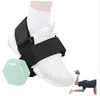 Tiras de halteres ajustáveis para elevação de tornozelo, tiras fixas para treino de pernas, tiras de assistência para fitness com fivelas de ferro e tiras de Velcro