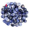 Piedra de Raya Azul Natural Decoración de Piedra Rodada Sodalita Decoración Chakra Yoga Expansión Piedra Fragante Transfronterizo Ciencia Popular para Niños Mina Amoy
