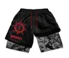 Pantalones Cortos Serie Naruto Estampado Digital 3D Dragon Ball Doble Capa Shorts de Playa Fuente de Suministro de Comercio Electrónico Transfronterizo Amazon