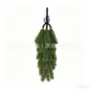 Amazon Rattan Artificial Planta Folhas de Pinheiro Escada Lareira Janela Guirlanda Natal Rattan Rattan Artificial