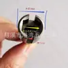 Soquete Aberto para Chave de Impacto Elétrica, Cor Natural, Haste Hexagonal Ranhurada, Soquete para Parafusadeira Elétrica