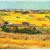Fundo de parede de pintura mundialmente famosa de Van Gogh Monet vila de pintura a óleo Dafen núcleo de pintura da vila pintura de varanda pintura a óleo pintura para pendurar pintura decorativa para sala de estar