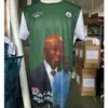 Camisa Branca de Poliéster para Eleição Atacado Exportação Exportação Poliéster Seda Gola Polo Manga Curta Pode Ser Personalizada