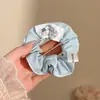 Goma para el pelo azul para mujer, tamaño grande, alta elasticidad, nuevo y elegante accesorio para el pelo de alta gama 2025