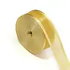 Suministrado Directamente por el Fabricante, Cinta de Organza Transparente de Borde Ancho para Fiestas Navideñas, Decoraciones Navideñas, Lazos de Cinta, Materiales y Cintas para Regalos