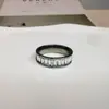 Anillo de Acero Inoxidable con Circonita de Moda Más Vendido Transfronterizo, Anillo de Acero de Titanio con Diamantes No Descolorables, Estilo Ins