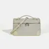 Bolso cruzado nuevo LP19 mini de lona y piel de vaca real gigi con bolsa de mensajero caja de bolsa fábrica venta al por mayor