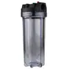 Garrafa de filtro de gordura média de 10 polegadas dedução americana 4 pontos 6 pontos cartucho de filtro de grande diâmetro de 1 polegada AS transparente espessado filtro spot