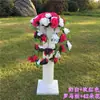 Casamento Coluna Romana Cesta de Flores Arco de Abertura Decoração Coluna de Flores Guia de Caminho Novo Estilo Europeu Arranjo de Presente de Casamento Adereços de Boas-Vindas