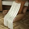 Pantalones de punto anchos para mujer transfronterizos, otoño e invierno, engrosados, de cintura alta, holgados, hasta el suelo, de pierna recta, casuales para uso en exteriores